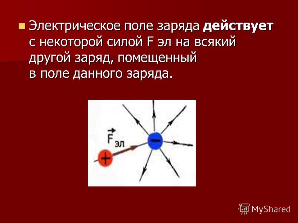 Поле образовано зарядом 17 10 9